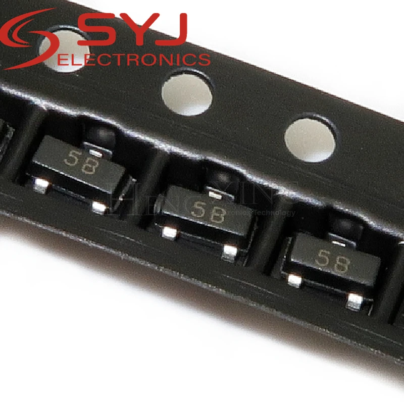 หน้าจอไหม BC807-25 10ชิ้น: 5B SOT-23