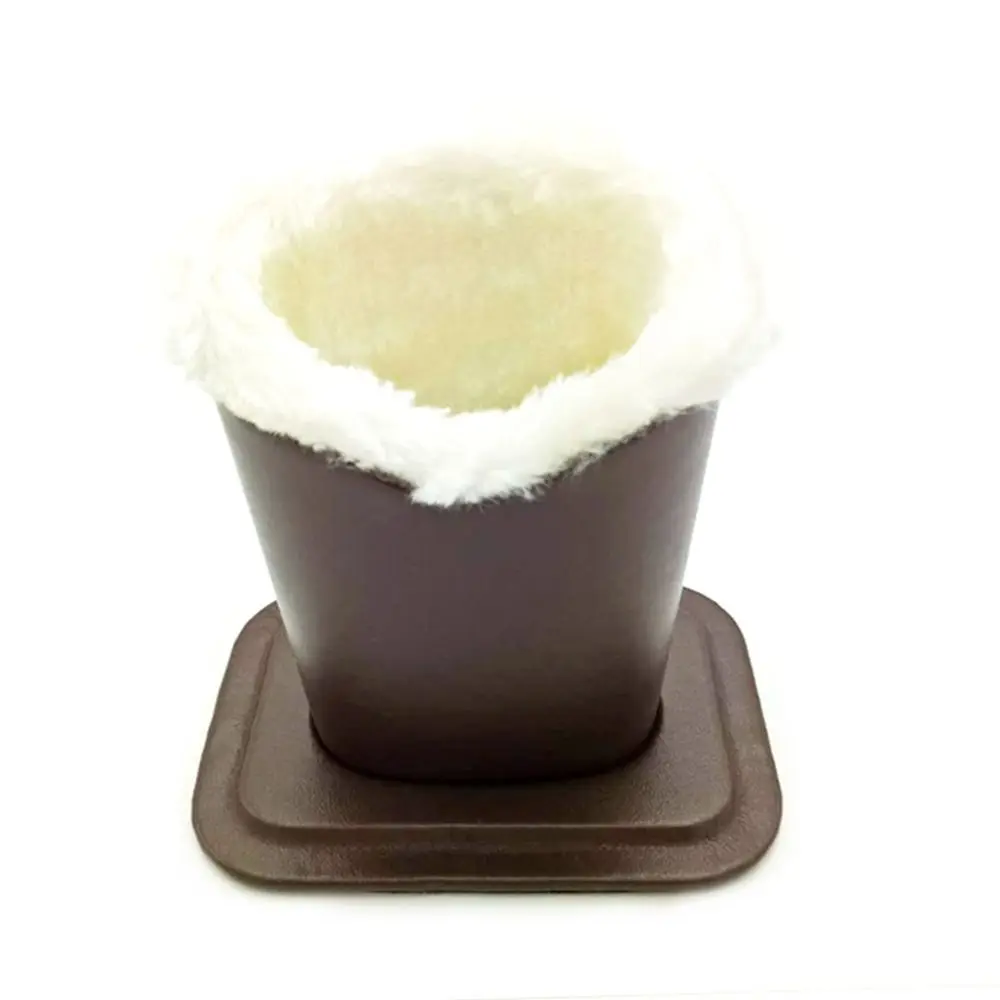 Fashion Leather Eyeglass Stand Portable Eyeglass Display Stands Travel Sunglass Holder Office