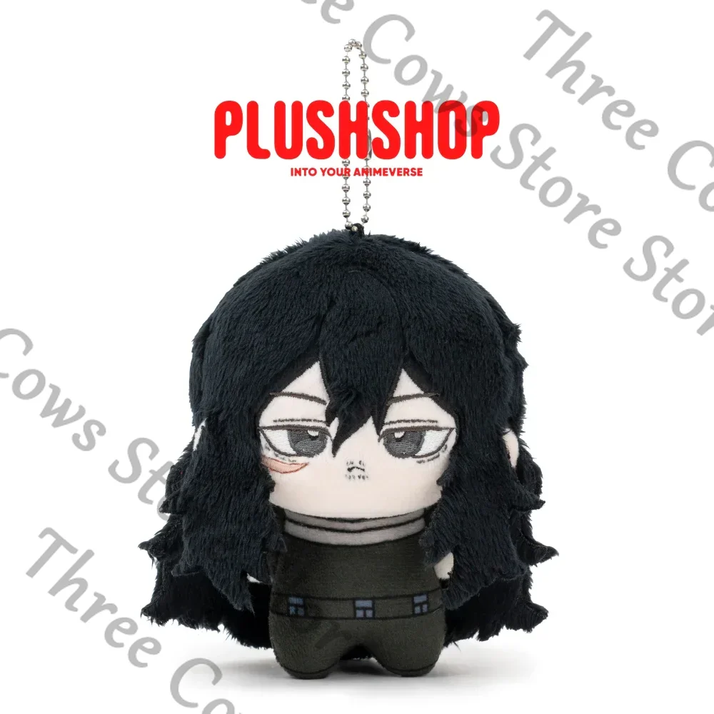 

Anime My Hero Academia Aizawa Shouta Cosplay Cartoon Printing Maumet Keychain Throw Pillow Fluffy Puppet Keyring Cushion Gift
