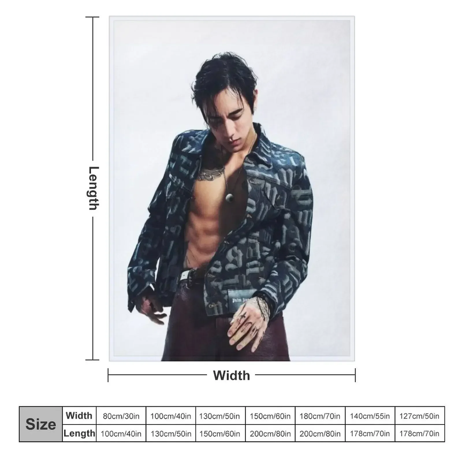 DPR IAN mito abs hot sexy beautiful poster kpop dream perfect regime Throw Blanket Travel blankets ands Blankets