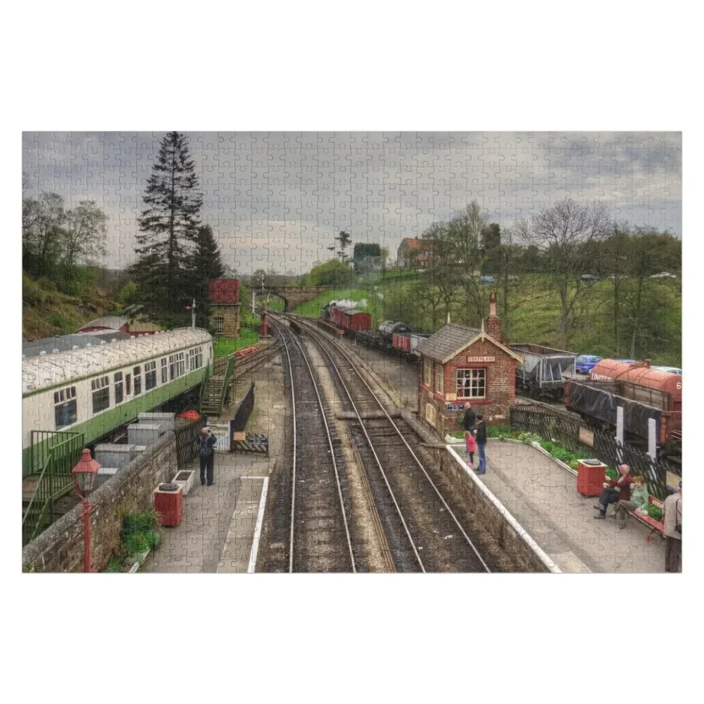 

Goathland Railway Station Jigsaw Puzzle Custom Name Wood Custom Child Gift Novel Toys For Children 2022 Puzzle