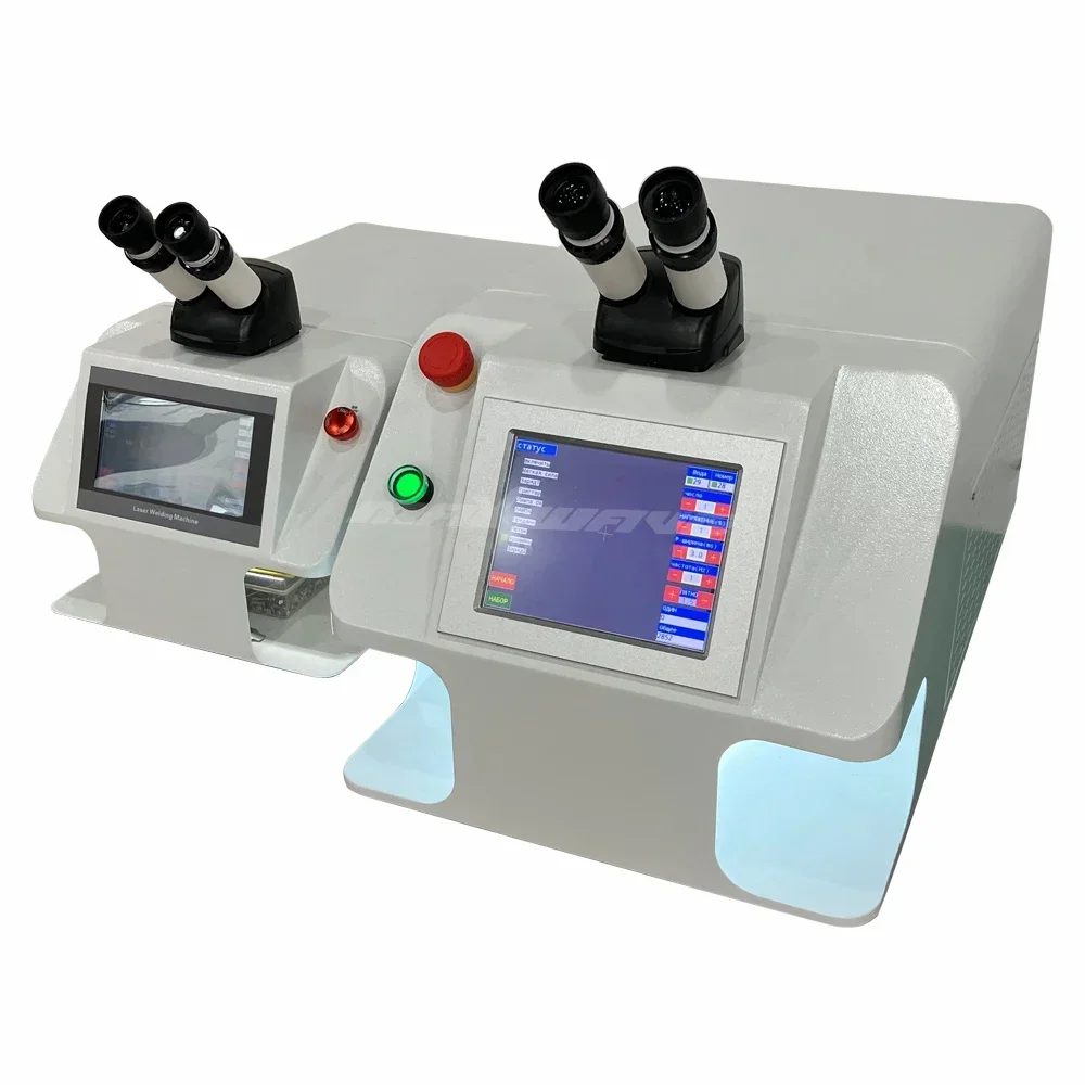 Laser Jewelry Welding Machine High Power YAG Laser Spot Welder 200W with  CCD Display soldador laser potente