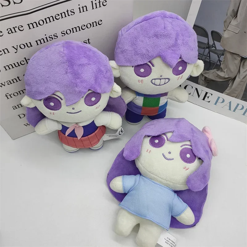 Omori juguetes de Peluche de dibujos animados para niños, muñecos de Peluche OMORI Cosplay, peluches Sunny Aubrey, Mari Merch Kel, figura de