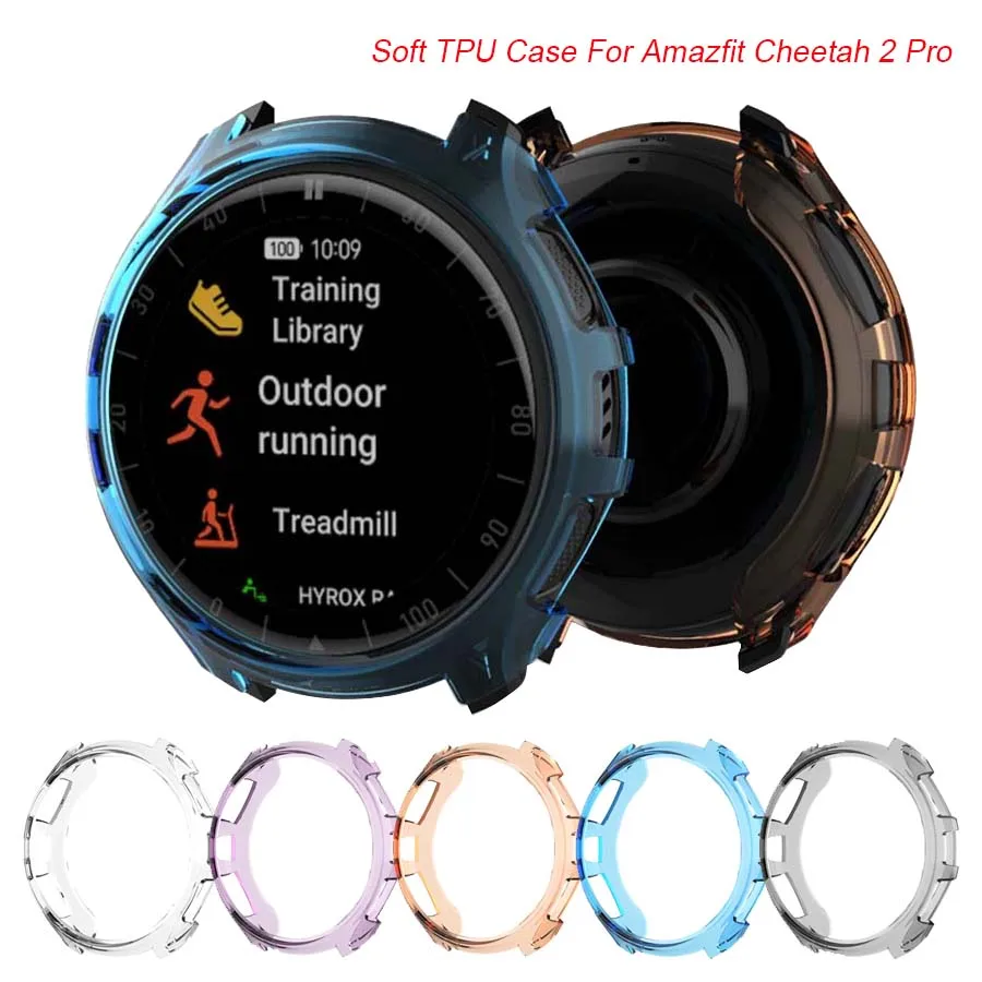 Capa Protetora TPU para Amazfit Cheetah 2 Pro, Acessório Protetor para Smartwatch Huami Amazfit Cheetah 2 Pro