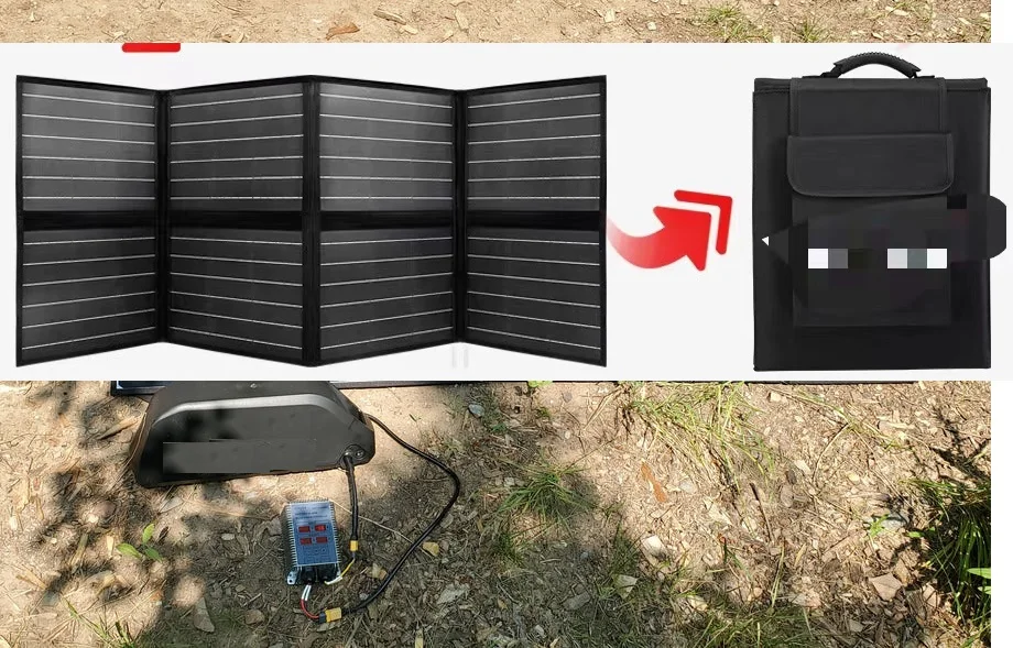 SOLAR 200 Watt Ebike for Bafang Motor Battery Charger - SUN 200W (Accidental long distance travel charger)