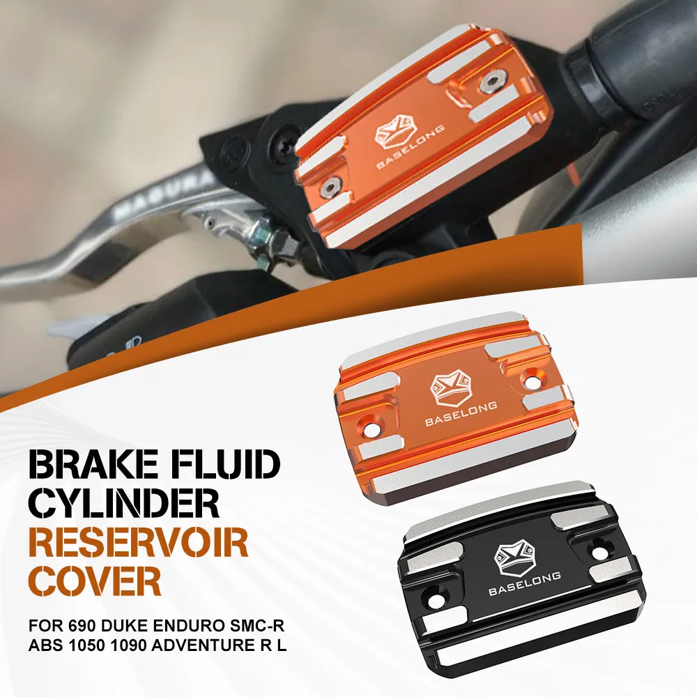 

CNC Front Clutch Fluid Reservoir Cover FOR 690 DUKE ENDURO SMC-R ABS 1050 1090 ADVENTURE R L Master Cylinder Accessories