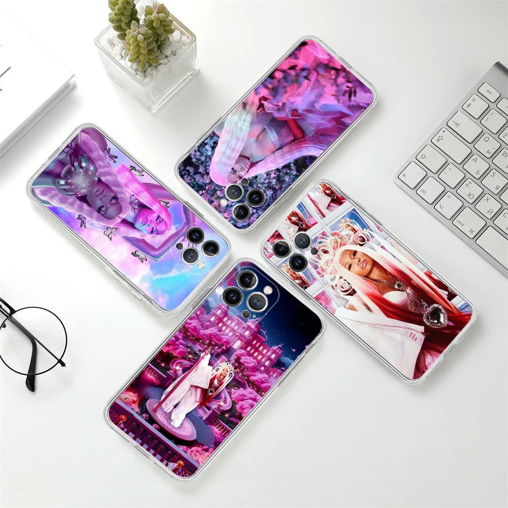 singer Nicki Minaj  Phone Case For iPhone 15 14 11 12 13 Mini Pro XS Max Cover 6 7 8 Plus X XR SE 2020 Funda Shell