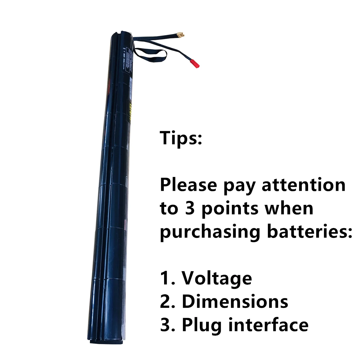 Imagem -06 - Bateria de Lítio para Fibra de Carbono Scooter 36v 4.4 6.6 7.8ah