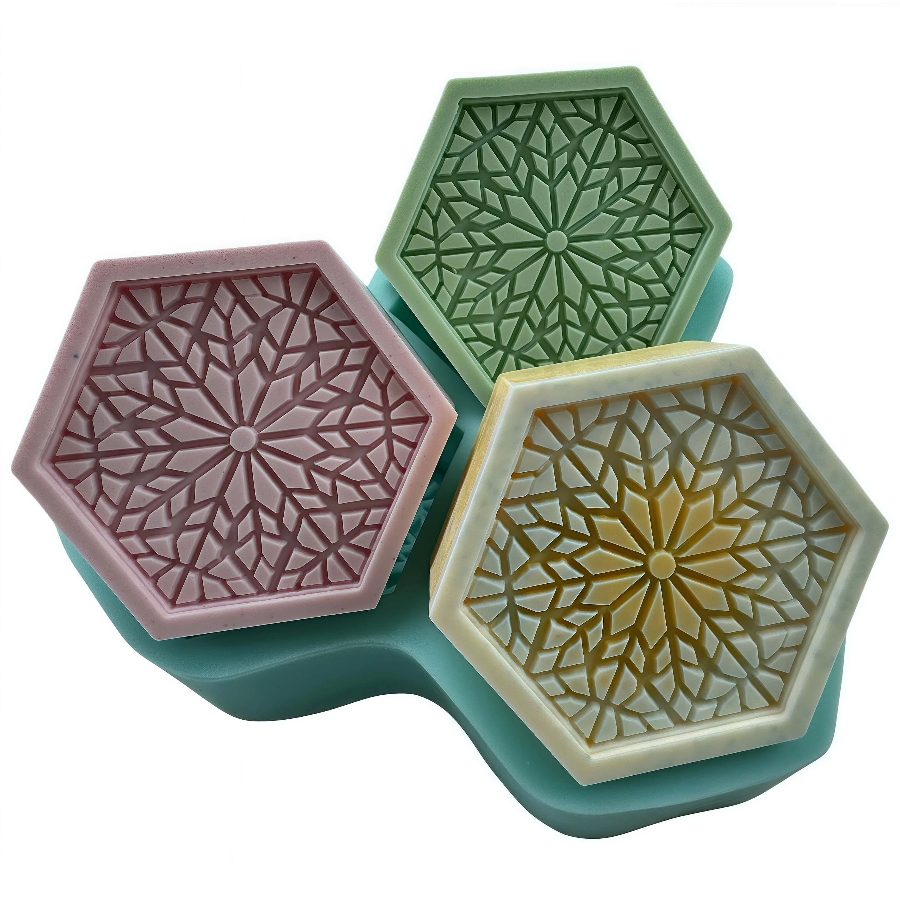 3 Cavities Hexagon …