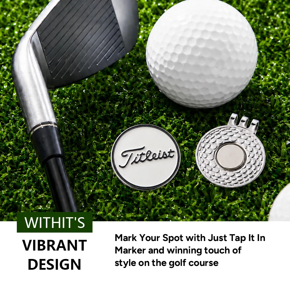 Lustiger Golfball-Marker mit magnetischem Hutclip für Männer und Frauen, Golf-Zubehör-Geschenke für Golfer, abnehmbare Golf-Hutclip-Marker – Detail 7