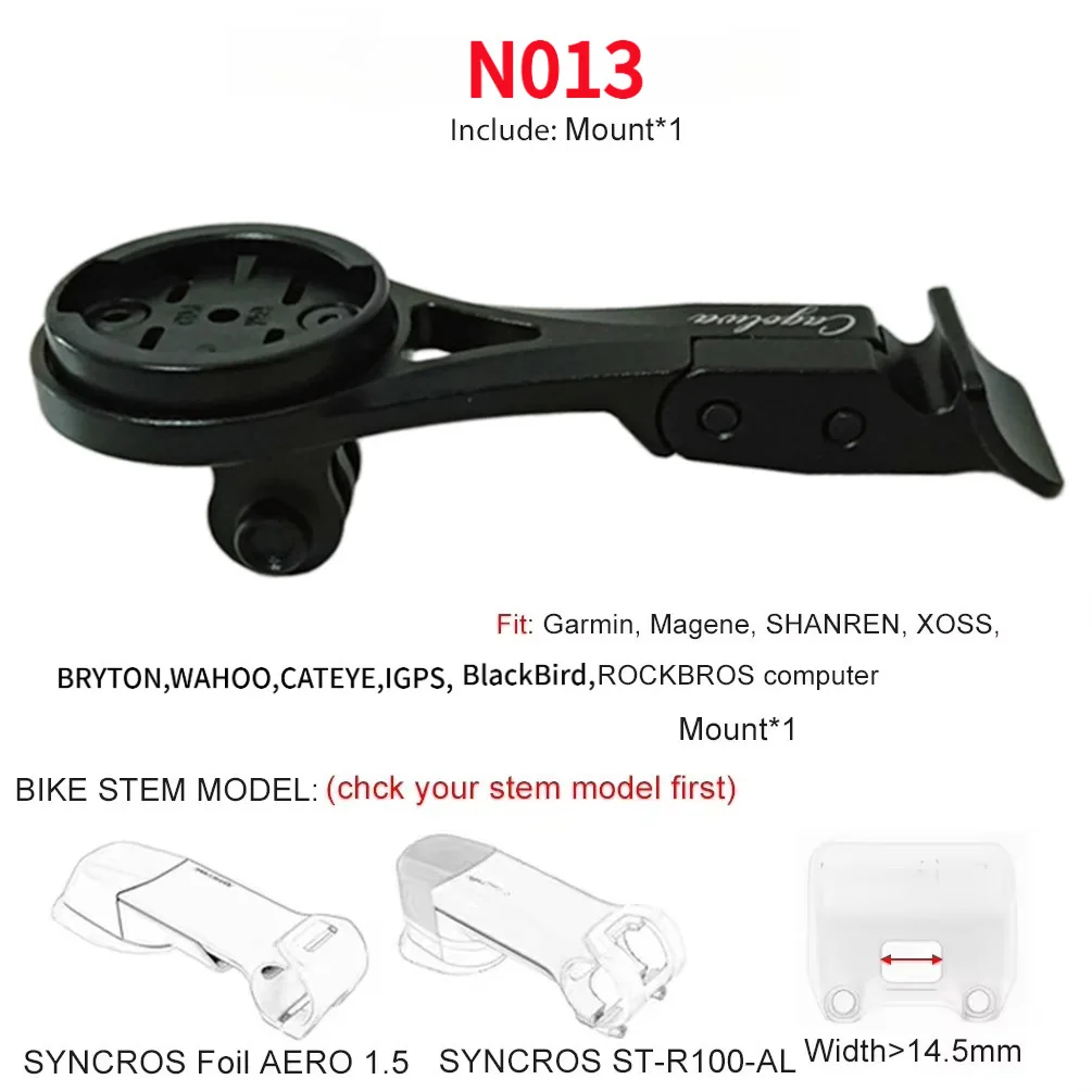 Applicable SCOTT SYNCROS ADDICT RR IC/FOIL AERO Aluminum Alloy CNC Bicycle Computer Mount, 1.5 inch Riser, For Bicycle Component image 3