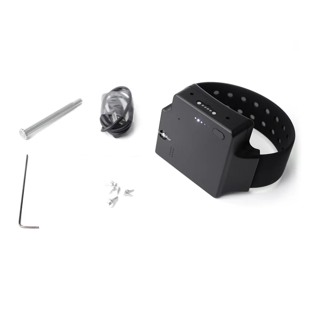 4G/WiFi/2G Waterproof GPS Ankle Bracelet Tracker Locator wristband for Home Quarantine or Prisoner Lockdown GSM Compatible
