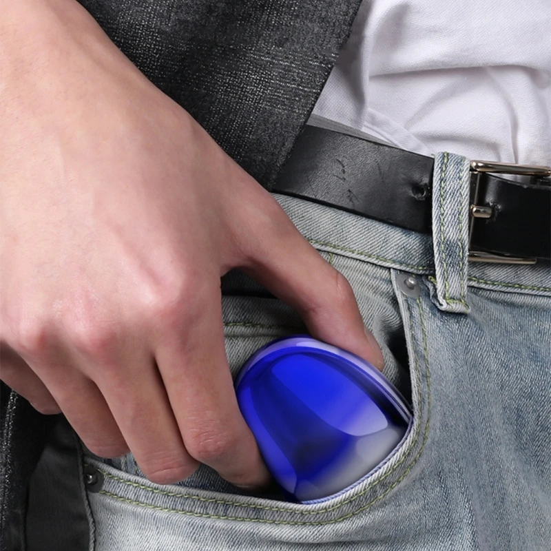 Electric Razors Mini-Shave Portable Shaver Pocket Size Portable Shaver Wet Dry Mens Beard Shavers Rechargeable Razors