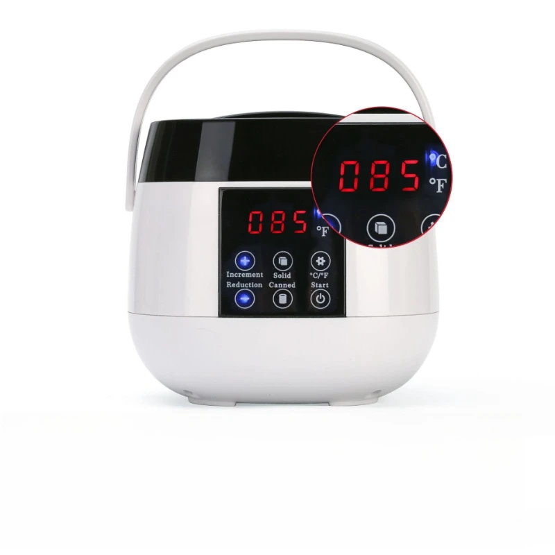 Therapy Melting Bean Hot Wax Pot Wax Machine Round Beeswax Removal Wax Melting Machine Heating Beauty