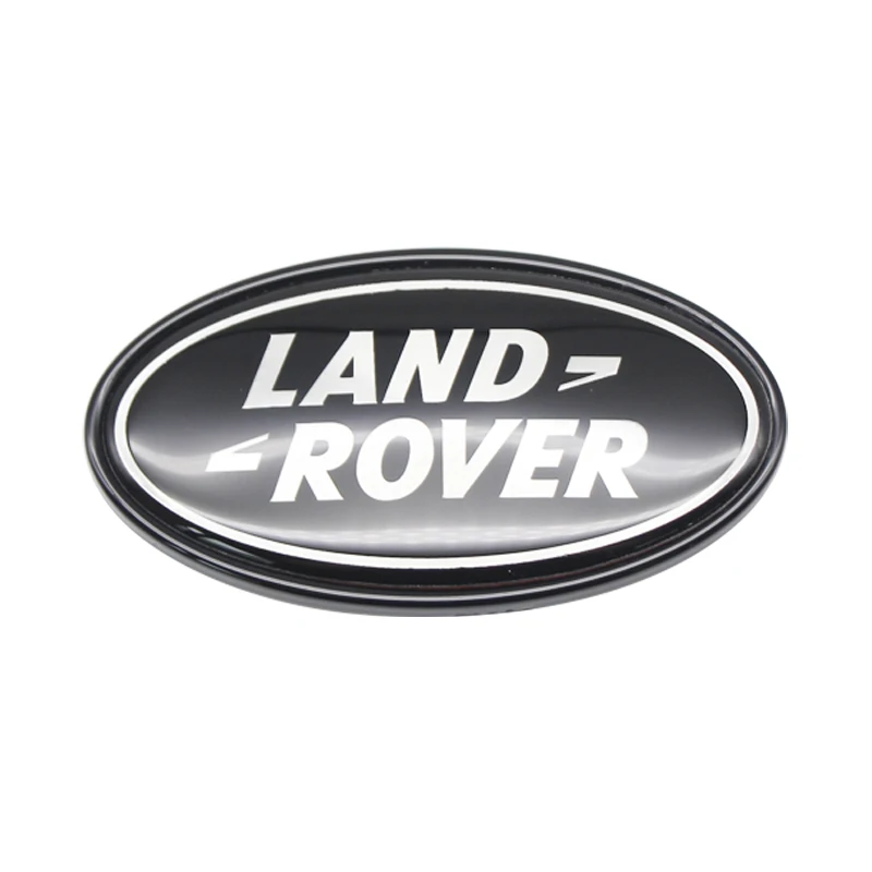 3D Car Front and rear Emblem Badge Sticker For Land rover SVR Discovery Velar Evoque Freelander Range Rover L322 car accessories