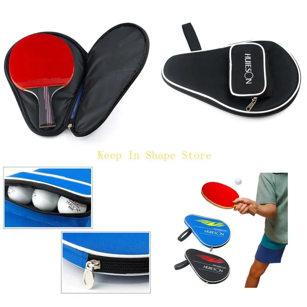 

U1JC для пинг -понга на паддл корпус | Плавочная настольная теннисная крышка ракетки | Усиленная сумка для пинг -понга летучих E