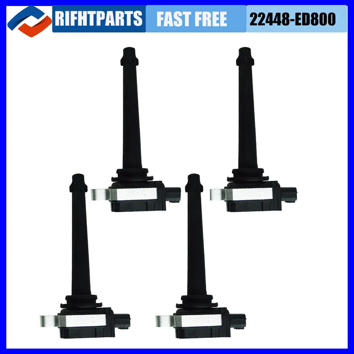 

RIGHTPARTS 22448-ED800 0221604014 Ignition Coils For Nissan Sentra Tiida Micra K12 X-Trail T31 C11 22448ED800 22448-CJ00A