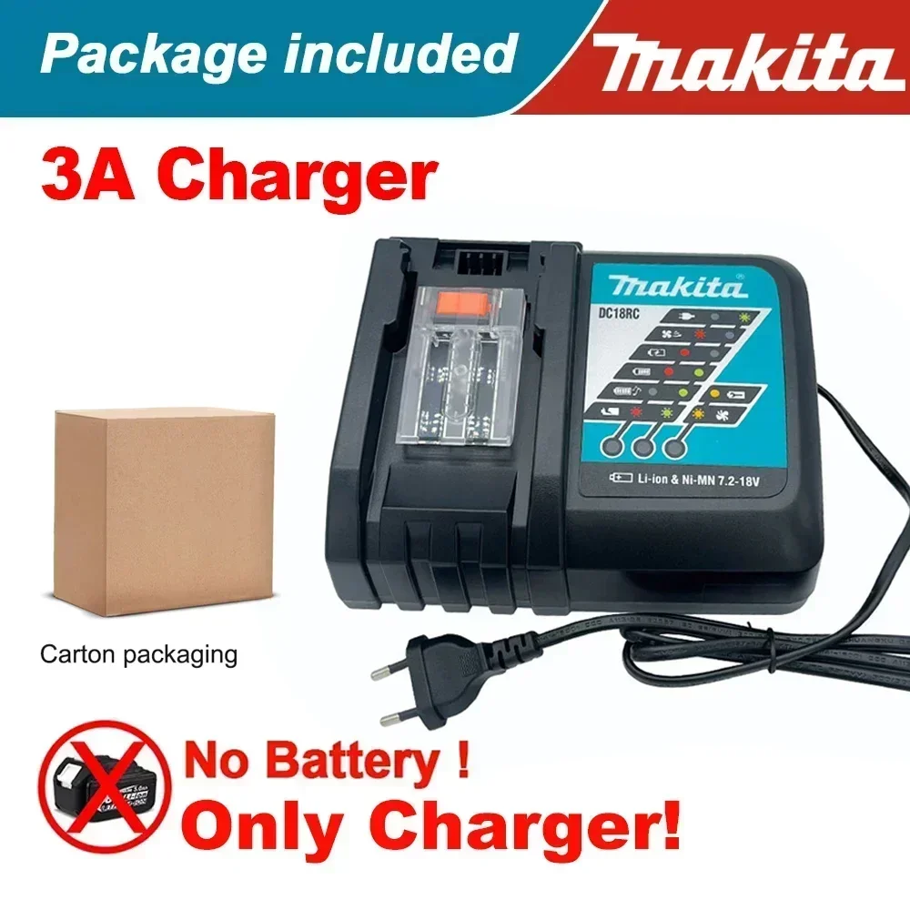 BL1850 für Makita 18V 6Ah Original-Akku Bl1830 Bl1860 Bl1850B Werkzeugbatterien Kompatibel mit Makita 18 Volt Kabelloser Schleifmaschine