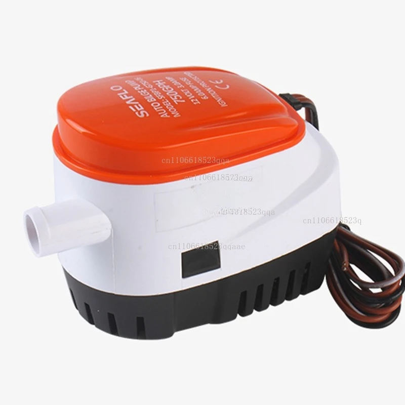 Automatic Bilge Pump DC Submersible Pump Marine  DC 12V/24V Automatic Submersible  RV  Diving
