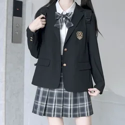 Distintivo delle donne Insignia Blazer Jacket High School Uniform studenti Girl Loose Outwear Coat College Style abito giapponese Harajuku No