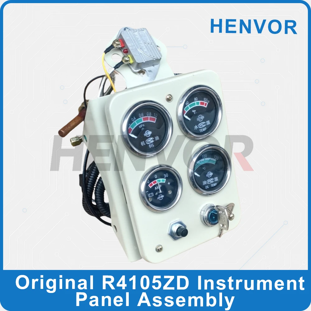 

R4105ZD Generator Instrument Panel Assembly R6105 Water Temperature Gauge K4100D Engine Display Unit