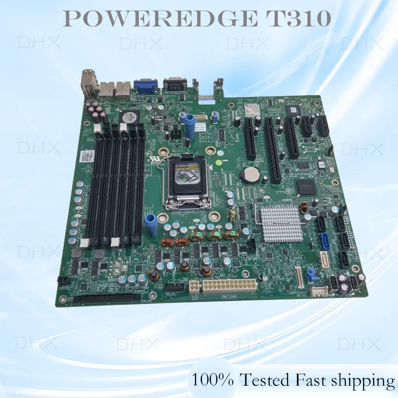CN-02P9X9 For Dell PowerEdge T310 Motherboard 02P9X9 2P9X9 LGA1366 DDR3 Mainboard 100% Tested Fully Work be Fast shipping DH