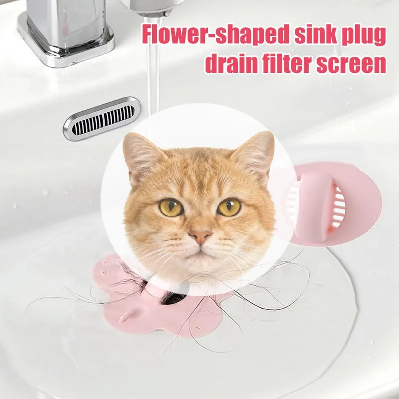 Popular Flower-shaped Drain Plug For Sinks And Washbasins, Drain Filter For Washbasins And Washbasins With Flip-top Mechanisms.