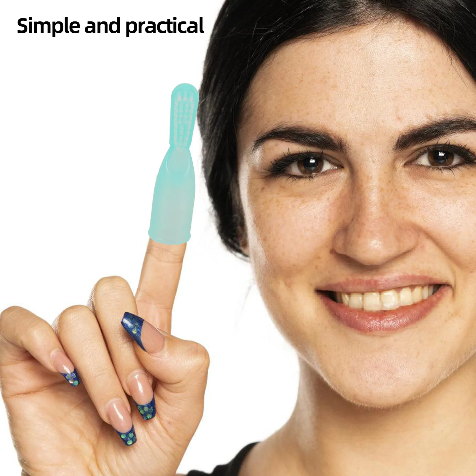 

20 шт. мини-зубных щеток-напальчников с короткой ручкой, портативные дорожные щетки для чистки зубов, мини-зубные щетки