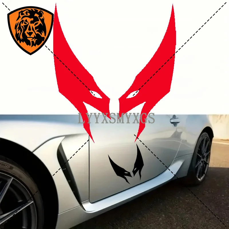 Personality Custom Bat avatar Car Sticker Laptop Bumper Truck Van Helmet Racing Camper Vinyl Decal PVC Wholesale