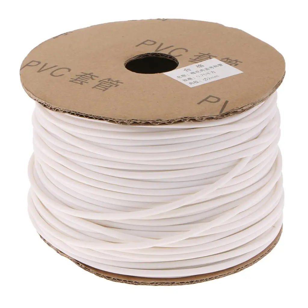 PVC Organize Tube Sleeve White Cable Marker Identifying Sleeve for Electrical Maintenance Work