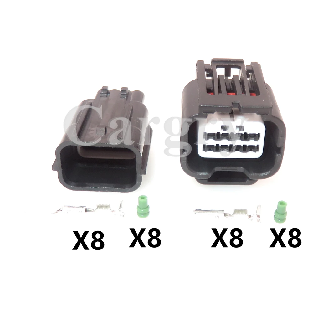 1 Set 8P 7283-2148-30 Car Headlight Connector 7282-2148-30 AC Assembly Auto Radar Wiring Terminal Sealed Socket