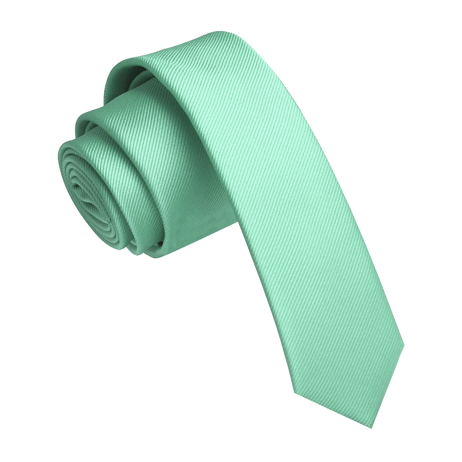 JEMYGINS 1,58" einfarbige schmale Krawatte, schmale Krawatte für Männer, dekorative Accessoires für Party, Urlaub, Alltag, Vater, Freunde, Geschenk – Detail 11