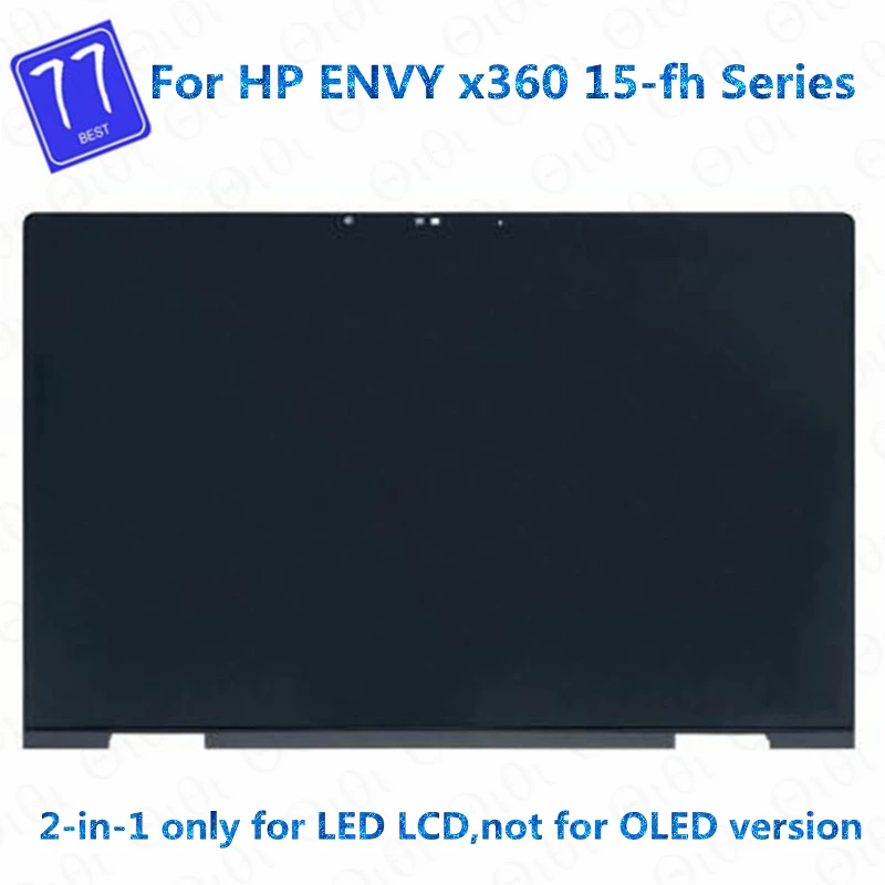 

Original A+ 15.6" IPS FHD LED LCD Touch Screen Digitizer Assembly for HP ENVY x360 15-fh 15z-fh