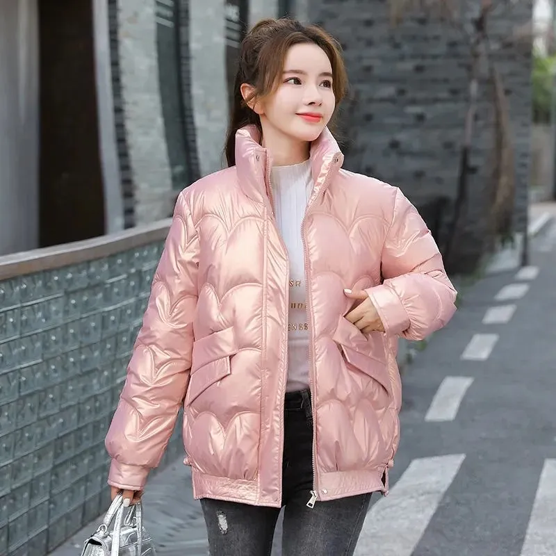 Loose Solid Thick Coats Hooded Jackets Female Outwear 2024 New Winter Jacket Women's Parkas High Quality Casual Cotton Clothes