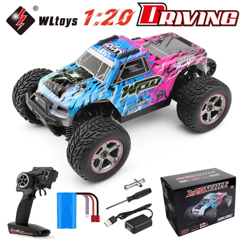 

Новый Wltoys 204006 1/20 со светодиодными фонарями 2,4 г 4wd 50 км/ч металлический шасси электрический высокоскоростной внедорожный дрейф радиоуправляемые автомобили игрушки управления