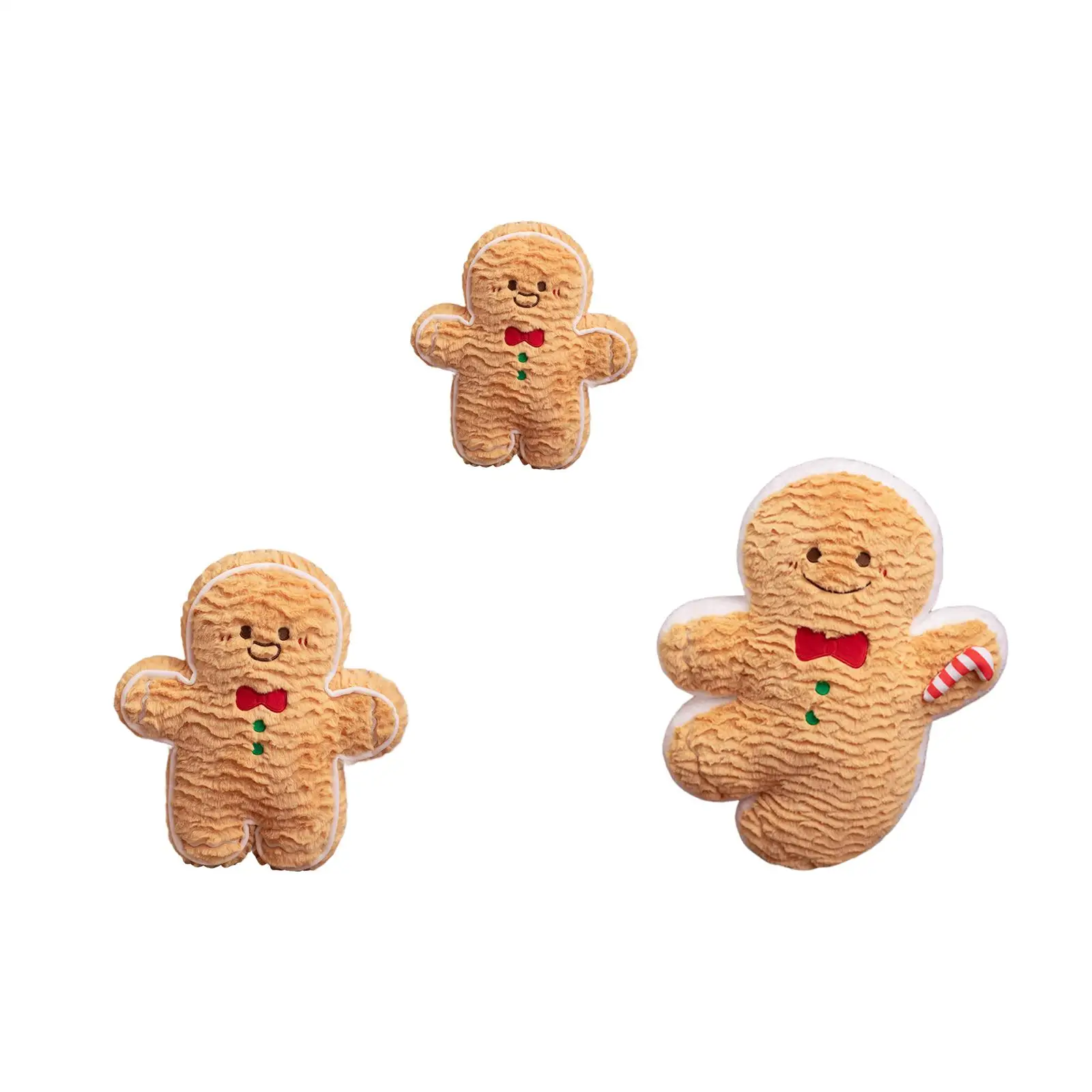 Christmas Throw Pillow Stuffed Toy Biscuit Man Sofa Pillow Christmas Decorative