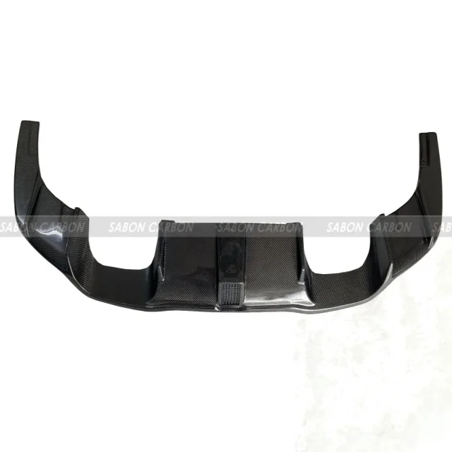 

High Quality F87 M2 Competition LED Style Carbon Fiber Rear Bumper Diffuser Lip Spoiler New Condition for BMW F87 M2 M2C