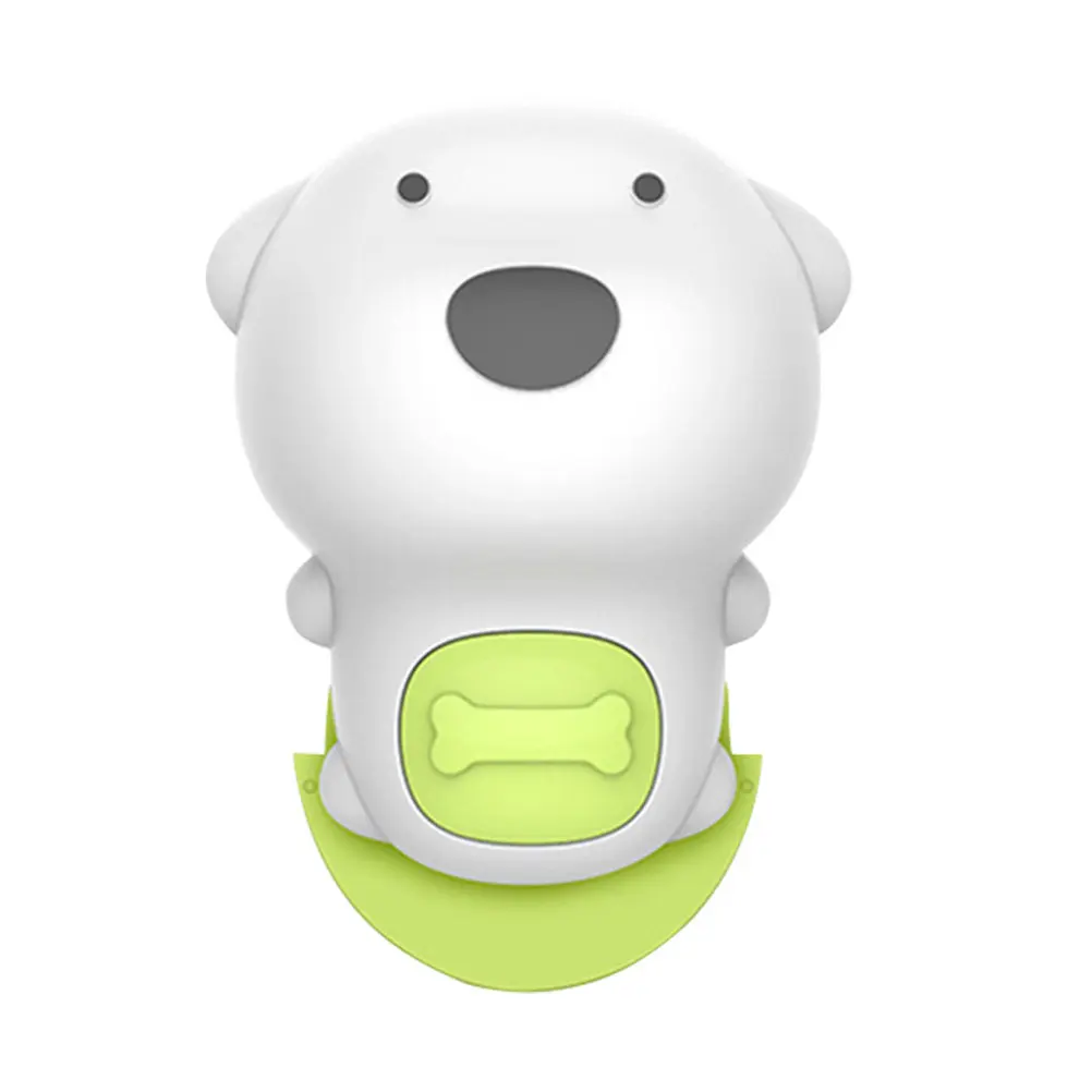 

Силиконовый ограничитель для двери в виде щенка, зеленый, защита от защемления пальцев для детей, поворотный мягкий бампер для дома и детской комнаты