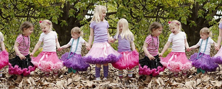 Mädchen Grüner Tüll-Petticoat Weihnachtsmann-Tutu-Rock Mädchen Weihnachtskostüm Petti-Rock Tanzrock Mädchen Kinderkleidung Kinderbekleidung – Detail 2