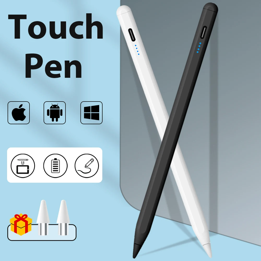 

Универсальный стилус для Android IOS Huawei Xiaomi, быстрая зарядка, супер длительный режим ожидания, магнитная адсорбция, Apple Pencil, аксессуары для Ipad