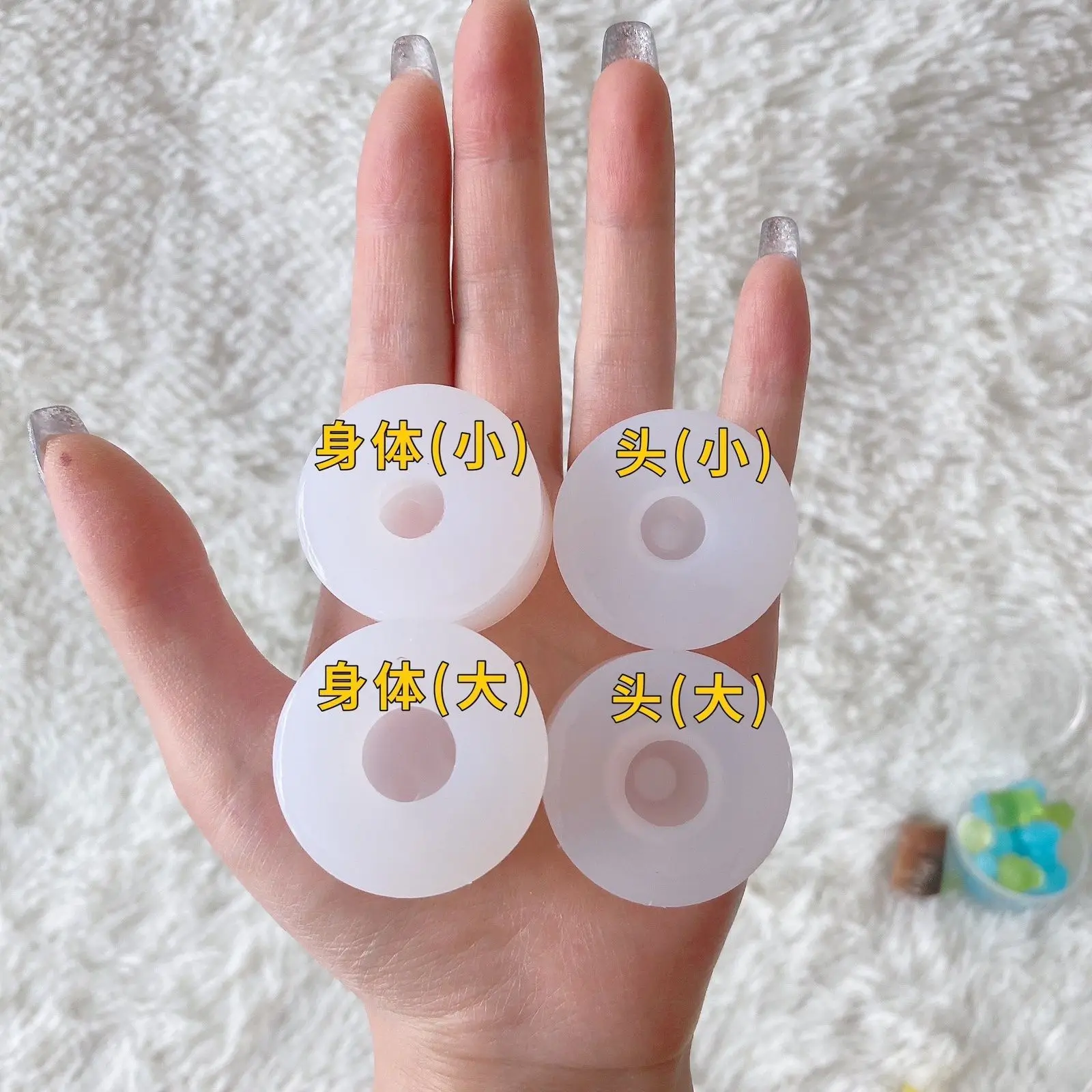 Doll Eyes Fundus Mold Patterned DIY Handmade Doll Accessories 14mm/16mm