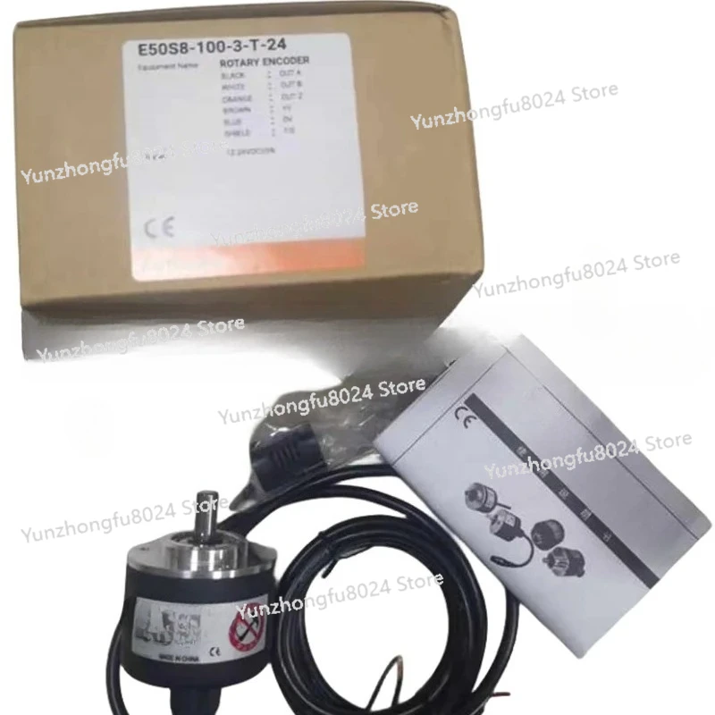 

E50S8-200-3-T-24 E50S8-100-3-T-24 Rotary Encoder New High Quality