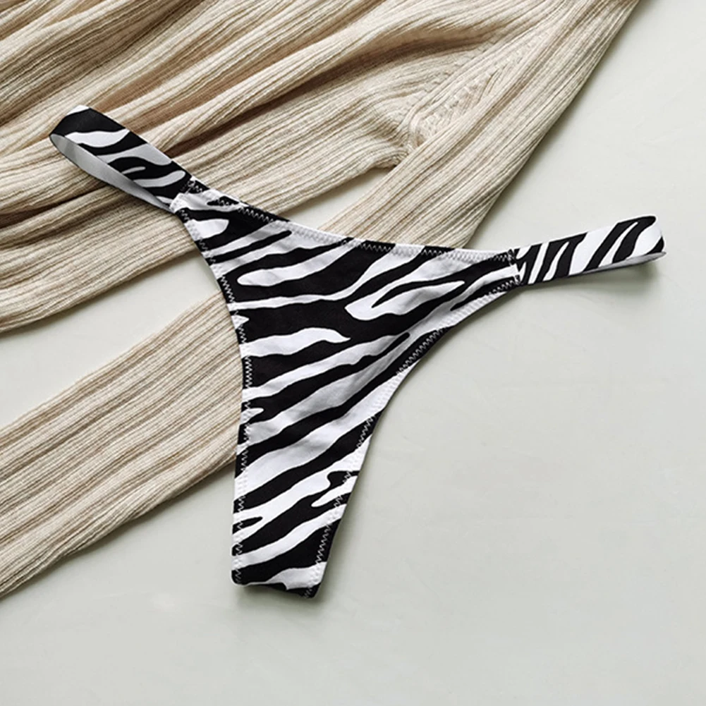 ملابس داخلية نسائية مثيرة ذات قصة عالية على شكل حرف g ثونج ملابس داخلية مرنة مثيرة وجذابة ملابس داخلية ناعمة قابلة للتنفس على شكل حرف T من الخلف سراويل نسائية #4