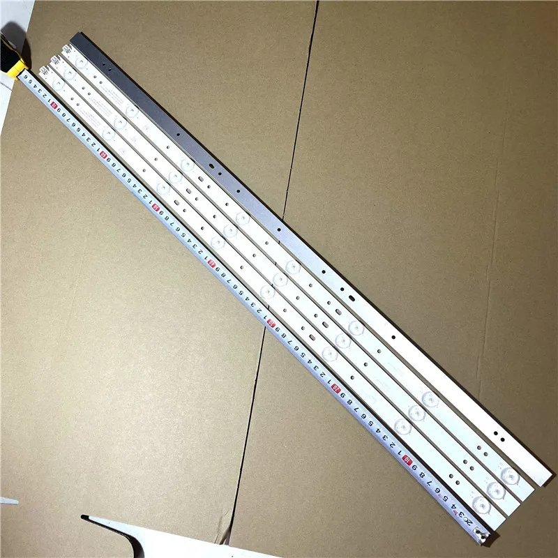 FOR OY39D08 ZC14F 04   0Y39D08-ZC14F-04  OY39D08-ZC14F-04  39inch 755MM   8LED  3V 100%NEW  aluminium LCD TV backlight bar