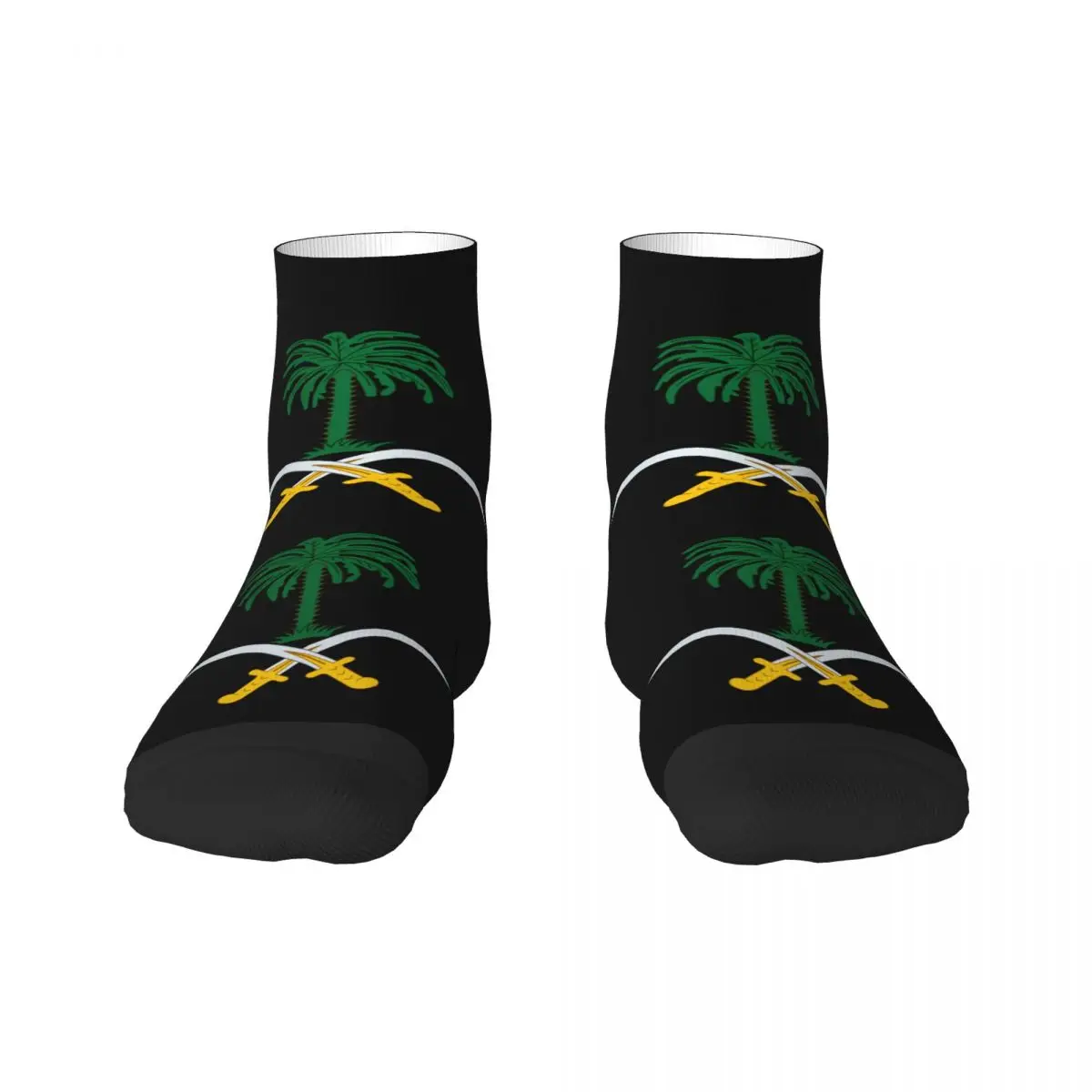 Emblem Of Saudi Arabia Dress Socks for Men Women Warm Fashion Crew Socks