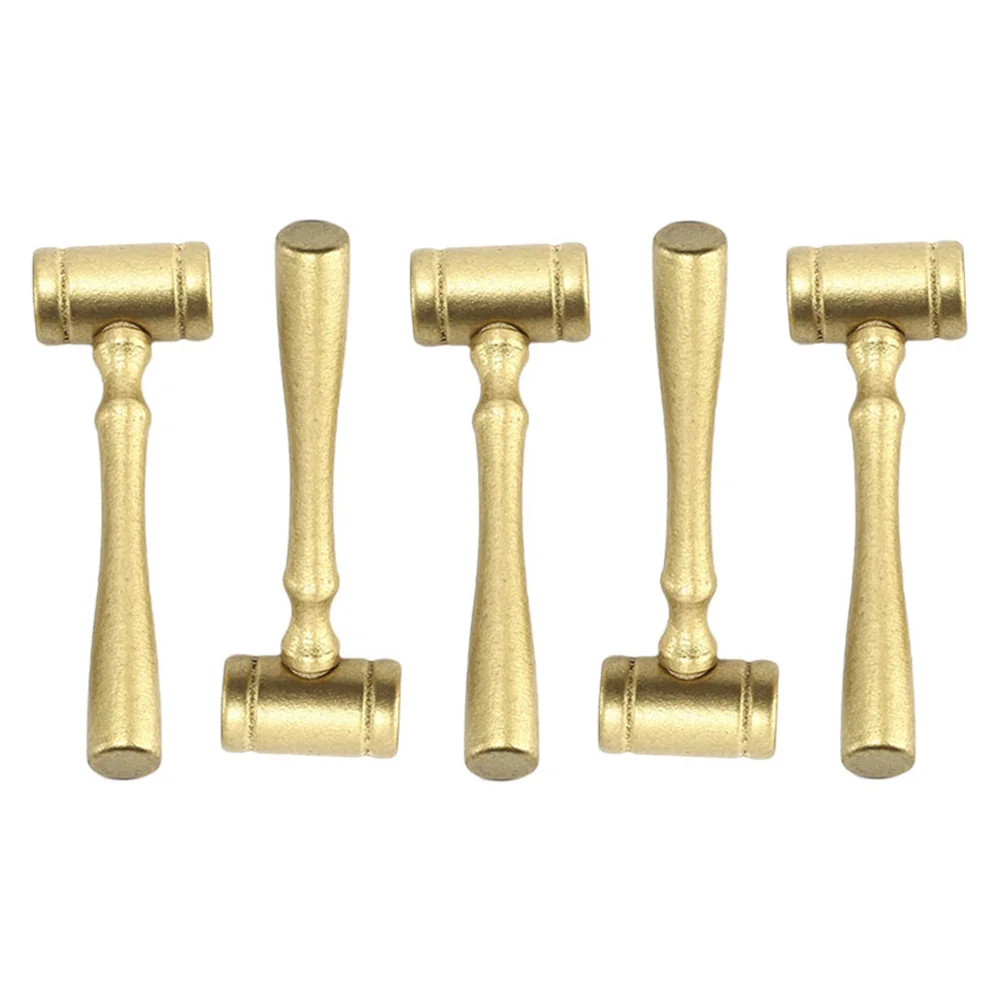 Marteau de juge en bois fait à la main pour enfants, 5 pièces, jeu de rôle, marteau de cour, outil d'enchères artisanal, marteau éducatif en bois pour enfants