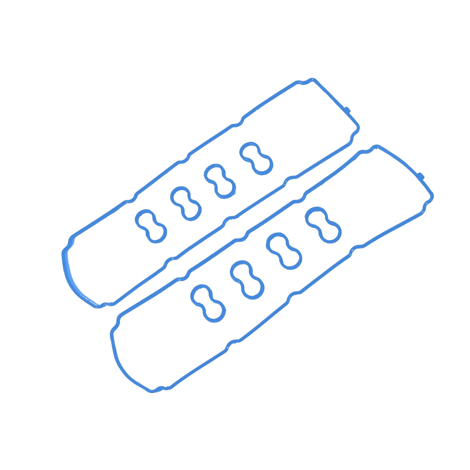 1 مجموعة 5114179AB 68526603AA جديد كامل غطاء الصمام مجموعات ربط السيراميك الارضي اليمين واليسار ل جيب كرايسلر دودج رام اكسسوارات السيارات #5