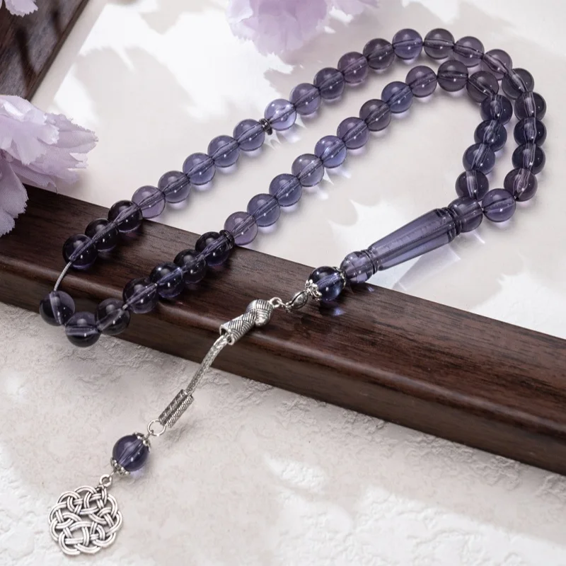45pcs10mm mousse forest, Middle East Tesbiha prayer men's and women's rosary gift