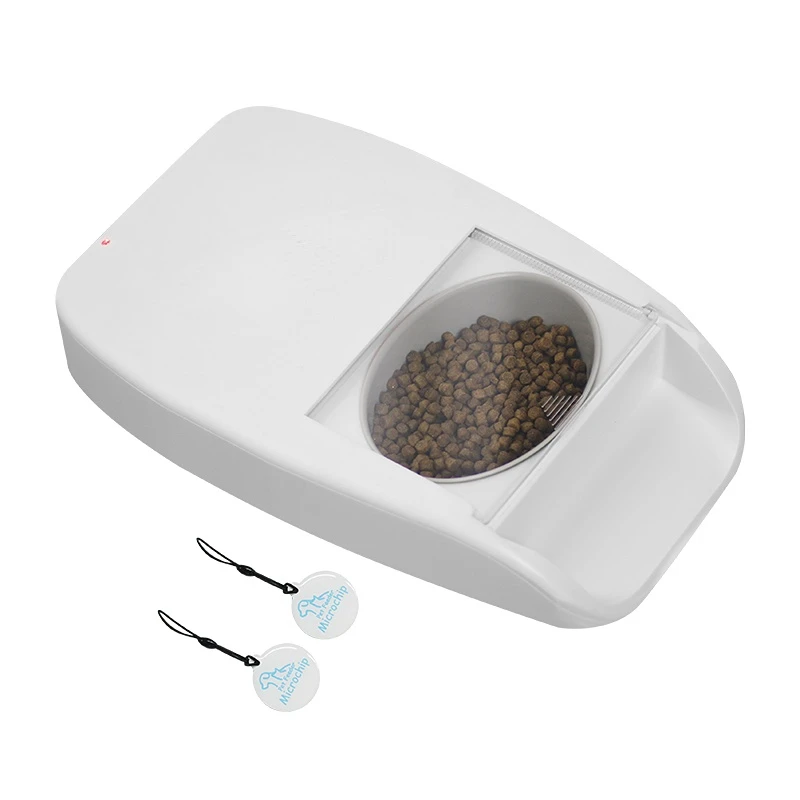 

For Smart Food Dispenser Pets New Inventions Cat Puppy Timing Feeder Microchip Automatic Dog Plate