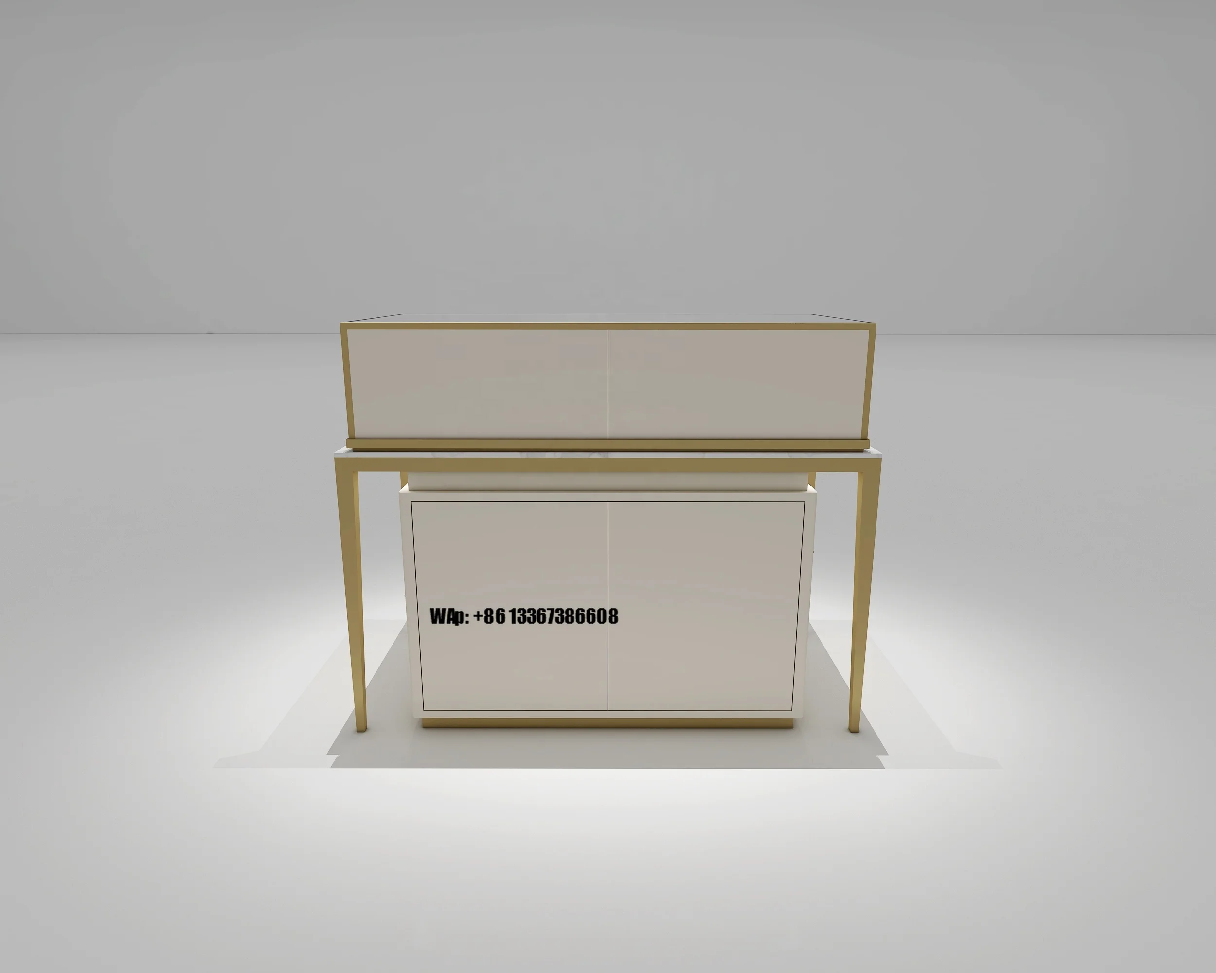 Direct Sale from Factory Jewelry Store Showcase Counter Design Display Cabinet for Mall Decoration High Quality Showcases